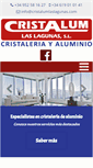 Mobile Screenshot of cristalumlaslagunas.com